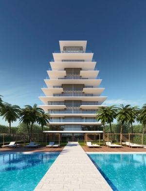 Arte condominium building, Surfside